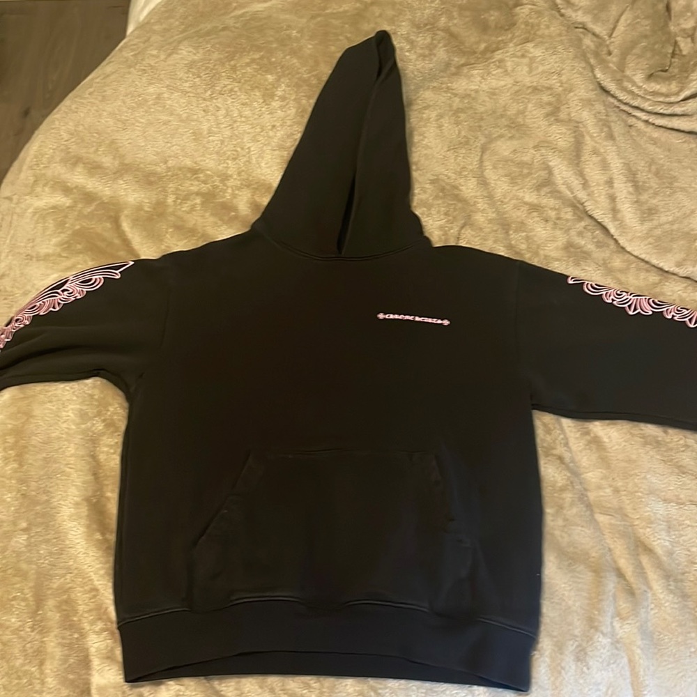 Chrome hearts hoodie black & purple